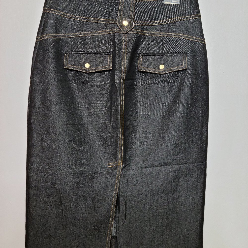 Jean skirt by Cache size 6